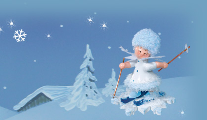 Schneeflöckchen fährt Ski 43053a Schneeflöckchen fährt Ski 43053a