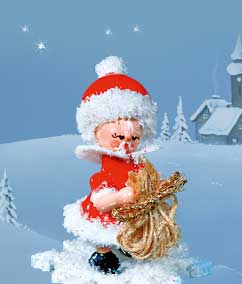 Schneeflöckchen als Weihnachtsmann 43061 Schneeflöckchen als Weihnachtsmann 43061