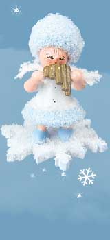 Schneeflöckchen mit Panflöte 43063 Schneeflöckchen mit Panflöte 43063