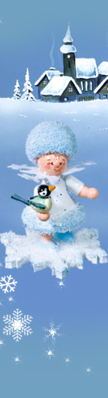 Schneeflöckchen mit Vogel 43069 Schneeflöckchen mit Vogel 43069