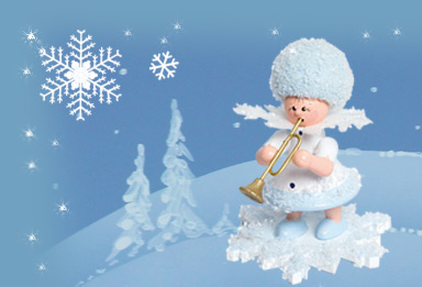 Schneeflöckchen mit Trompete 43111 Schneeflöckchen mit Trompete 43111