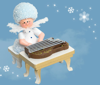Schneeflöckchen mit Zither 43116 Schneeflöckchen mit Zither 43116