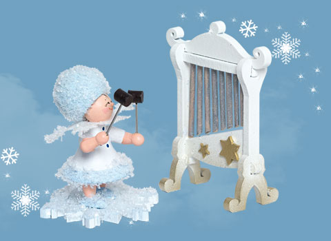 Schneeflöckchen mit Glockenspiel 43123 Schneeflöckchen mit Glockenspiel 43123