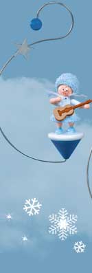 Schneeflöckchen mit Gitarre 43443 Schneeflöckchen mit Gitarre 43443