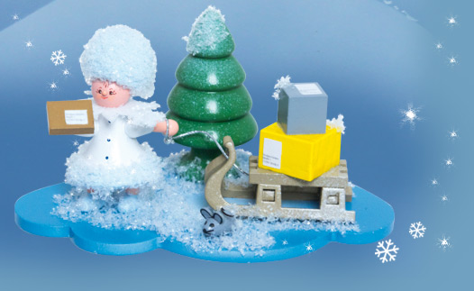 Schneeflöckchen Paket und Schlitten 43351 Schneeflöckchen Paket und Schlitten 43351