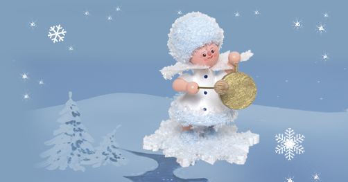 Schneeflöckchen mit Gong 43144 Schneeflöckchen mit Gong 43144